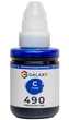 Чорнило Galaxy GI-490 для Canon (Cyan) 135ml (GAL-C490-135C) - зображення 1