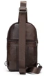 Сумка мужская через плечо 14986 Vintage коричневый - изображение 5