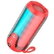 Колонка Bluetooth BOROFONE BR33 портативна бездротова BT5.0, 10W, USB, TF, AUX, FM RGB підсвичування Червоний - изображение 3