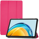 Etui z klapką iLike Tri-Fold Eco-Leather Stand Case do Samsung Galaxy Tab S9 FE 10.9" Coral Pink (ILK-TRC-S13-CP) - obraz 1