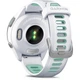 Смарт-часы Garmin Forerunner 265S (010-02810-14) бело-бирюзовые с силиконовым ремешком - изображение 4