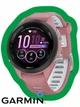 Смарт-часы Garmin Forerunner 265S (010-02810-15) розово-белые с силиконовым ремешком - изображение 2