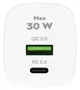 Сетевое зарядное устройство RZTK Block PD 30W USB-A + USB-C White - изображение 7