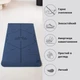 Коврик для йоги Marjari Yoga Basic 183x61x0.6 cм Blue Lotus - изображение 2