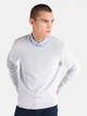 Джемпер мужской Colin's CL1046786-SNM XS Белый меланж (8683197807168) - изображение 1