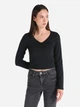Топ женский Colin's CL1065170-BLK M Черный (8683197793263) - изображение 1