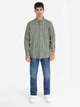Рубашка хлопковая мужская Colin's CL1065591-KHA S Хаки (8683197782786) - изображение 3