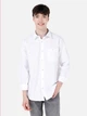 Рубашка хлопковая летняя мужская Colin's CL1068392-WHT M Белая (8684112058542) - изображение 1