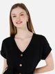 Платье короткое летнее женское Colin's CL1068537-BLK S Черное (8684112125831) - изображение 3