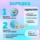Умный автоматический мячик для животных Smart-игрушка с USB-зарядкой в комплекте (голубой) - изображение 4