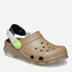 Детские кроксы-сабо для мальчика Crocs All Terrain Clog Kids 207458-2F9 32-33 (J1) Коричневые (196265255603) - изображение 2