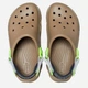 Детские кроксы-сабо для мальчика Crocs All Terrain Clog Kids 207458-2F9 32-33 (J1) Коричневые (196265255603) - изображение 4