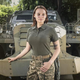 Поло M-Tac тактическое 65/35 Lady Army Olive Размер XS - изображение 4