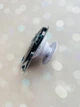 Держатель для смартфона / планшета попсокет Popsocket с плавающими блестками (Кот черный) - изображение 3