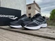 Чоловічі кросівки Saucony COHESION 17 WIDE S20944-100 46.5 (12 US) 30 см Black/White чорні з білим (11111644) - зображення 2