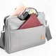 Сумка WiWU Pioneer Handle Bag For Laptop/UltraBook 14" водонепроникна та протиударна через плече для ноутбука/ультрабука Сірий - изображение 4