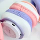 Беспроводные наушники с кошачьими ушками QC-11 Cat Ear Сиреневый - изображение 6
