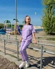 Комплект для дівчинки підлітковий (футболка+штани) Носи своє 164 Фіолетовий (p-13969-156768) - изображение 6