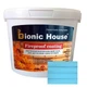 Фарба вогнезахисна для дерева "Fireproof Coating" 5кг Бірюза 216 - зображення 1
