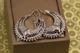 Серьги коромысла Xuping Jewelry Карма 3.3 см серебристые - изображение 1