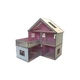 Детский кукольный дом DecorWood с деревянной мебелью 32Х32Х35 - изображение 1