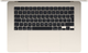 Laptop Apple MacBook Air 15.3" M2 8/256GB 2023 Custom (Z18R0006F) Starlight - obraz 4