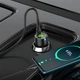 Автомобильное зарядное устройство Hoco NZ6 PD45W 3-port(2C1A) car charger set (Type-C to Type-C) Black (6931474765208) - изображение 6
