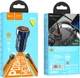 Автомобильное зарядное устройство Hoco Z46A Blue whale PD20W+QC3.0 car charger set (C to iP) Sapphire Blue (6931474770363) - изображение 4