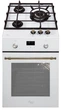 Варочная поверхность газовая Luxor RG 458 Blütenweiß WH KUP + круглая подставка WOG в подарок белый - изображение 7