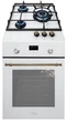 Варочная поверхность газовая Luxor RG 458 Blütenweiß WH KUP + круглая подставка WOG в подарок белый - изображение 8