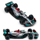 Коллекционная модель Bburago Mercedes-AMG W13 No.63 из металла (масштаб 1:43) No Box - изображение 2