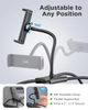 Гнучкий тримач для телефону павук VHG IVY Q2T, Black Holder Adjustable Tablet Stand - изображение 3