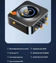 Бездротовий адаптер приймач VIKEFON C52 ресивер Bluetooth 5.1 + аудіокабель 3.5 мм і кабель RCA, чорний (82360919) - зображення 5