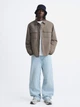Куртка-рубашка мужская Zara 145830296 L Серая (1159803002) - изображение 2