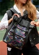 Жіночий рюкзак SambagRoll Top Zard з принтом "ABSTRACT" 41 x 30 x 16 см (24238710) - зображення 3