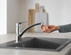 Смеситель-кран кухонный GROHE Eurosmart New 33281003 - изображение 6