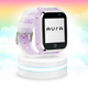 Детские телефон-часы Aura A100 Tracker/Wi-Fi Purple (AUR-A100-PL) - изображение 3
