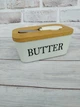 Масленка Interos Butter керамика бамбуковая крышка - изображение 1
