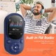 MP3 плеер Benjie A11 Bluetooth 5.3 Hi-Fi 32Gb с клипсой синий - изображение 7