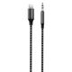 Кабель AUX Proove SoundMesh Lightning to 3.5mm (1m) gray - изображение 1