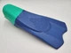 Ласты для плавания короткие Zoggs Short Blade Eco Fins 45/46 р. (сине-бирюзовый) (465220.BLAQ.11-2) - изображение 6