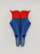 Ласты для плавания короткие Zoggs Short Blade Eco Fins 33/34 р. детские (сине-красный) (465220.BLRD.1-2) - изображение 3