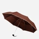Зонт складной механическая антиветер Parachase 3213 brown Коричневый (2000050386824) - изображение 2