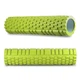 Массажный роллер EasyFit Grid Roller 60 см v.3.1 Салатовый EVA пена с массажной поверхностью - изображение 2