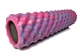 Массажный ролик EasyFit Bubbles 45 см Розовый-голубой EVA с массажной поверхностью 3D - изображение 3