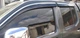 Вітровики з хромованим молдингом (4 шт., Sunplex Chrome) для Nissan Navara 2006-2015 рр - зображення 3