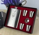 Набор подарочный фляга с рюмками VexShop Герб Украины 9oz подарок мужчине, 4 рюмки и фляга (61006-colos) - изображение 1
