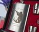 Набір подарунковий фляга з чарками VexShop Мисливець України 9oz подарунок чоловікові, 4 чарки та фляга (61006-hunter) - зображення 4