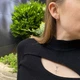 Сережки Самолеты с крыльями в камушках - изображение 2