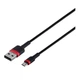 Кабель 3 метра Baseus Cafule USB - Micro-USB усиленная оплетка CAMKLF-H91 - изображение 4